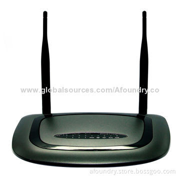 300Mbps High-power Wireless PoE Router, 5dBi External, Supports 802.3af